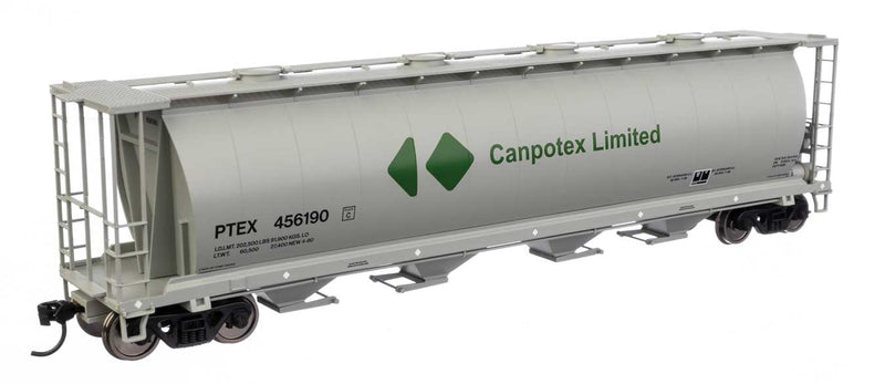 WalthersMainline 910-7887 59' Cylindrical Hopper - Ready to Run -- Canpotex Ltd PTEX