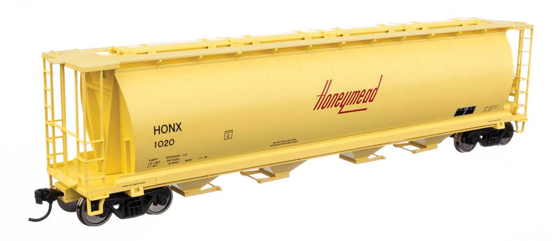 WalthersMainline 910-7898 59' Cylindrical Hopper - Ready to Run -- Honeymead