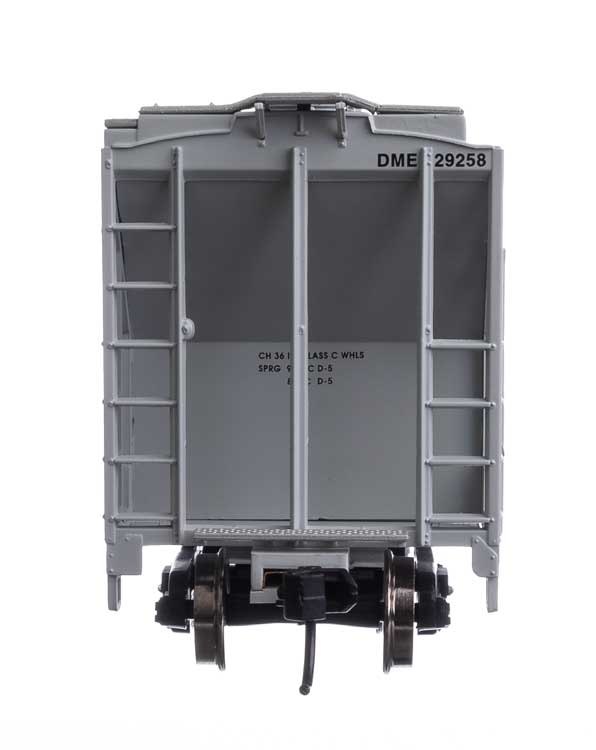 WalthersMainline 910-7984 37' 2980 Cubic-Foot 2-Bay Covered Hopper - Ready to Run -- Dakota, Minnesota & Eastern