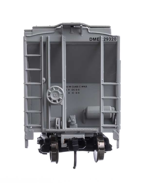 WalthersMainline 910-7985 37' 2980 Cubic-Foot 2-Bay Covered Hopper - Ready to Run -- Dakota, Minnesota & Eastern