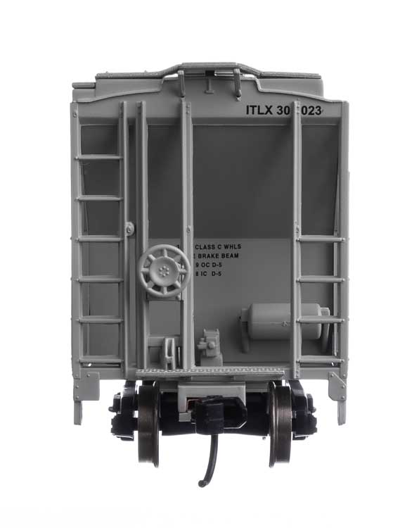 WalthersMainline 910-7990 37' 2980 Cubic-Foot 2-Bay Covered Hopper - Ready to Run -- GE Rail Services Corporation ITLX