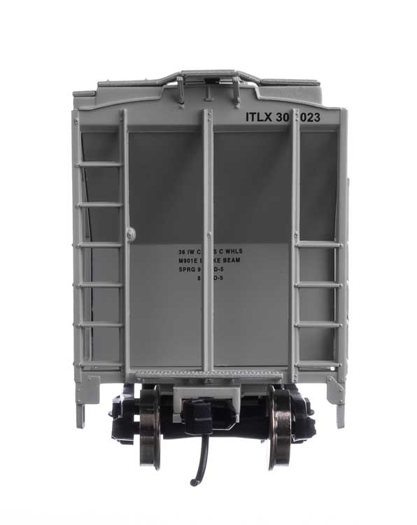 WalthersMainline 910-7990 37' 2980 Cubic-Foot 2-Bay Covered Hopper - Ready to Run -- GE Rail Services Corporation ITLX