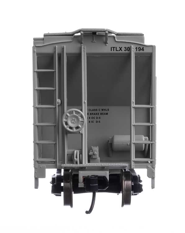 WalthersMainline 910-7991 37' 2980 Cubic-Foot 2-Bay Covered Hopper - Ready to Run -- GE Rail Services Corporation ITLX