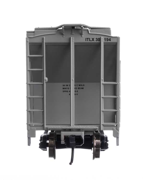 WalthersMainline 910-7991 37' 2980 Cubic-Foot 2-Bay Covered Hopper - Ready to Run -- GE Rail Services Corporation ITLX