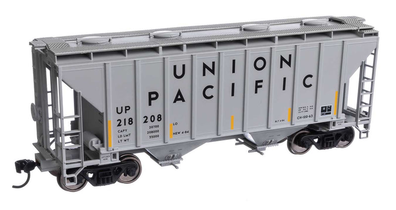 WalthersMainline 910-7994  37' 2980 Cubic-Foot 2-Bay Covered Hopper - Ready to Run -- Union Pacific(R)