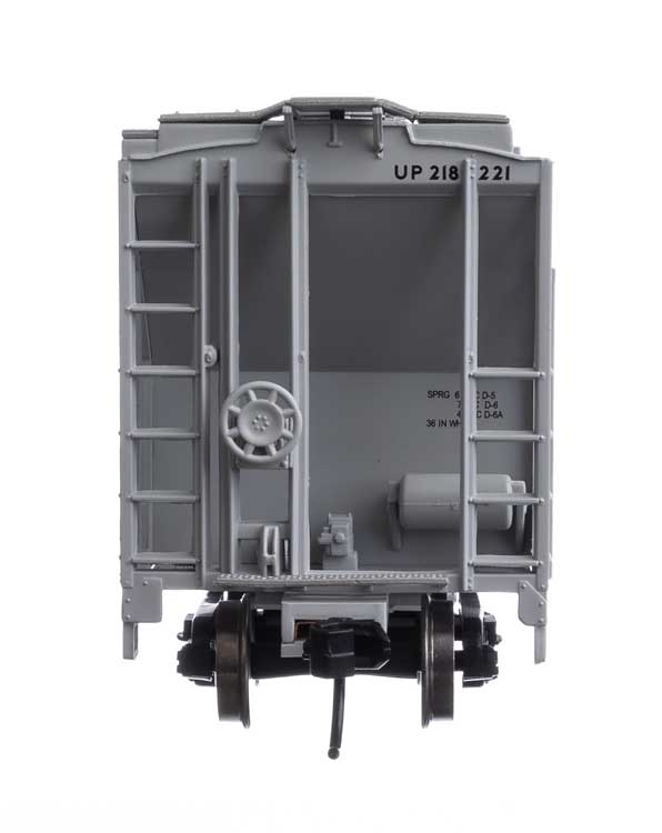 WalthersMainline 910-7995 37' 2980 Cubic-Foot 2-Bay Covered Hopper - Ready to Run -- Union Pacific(R)