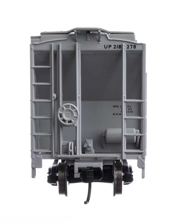 WalthersMainline 910-7997  37' 2980 Cubic-Foot 2-Bay Covered Hopper - Ready to Run -- Union Pacific(R)