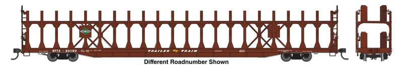 PREORDER WalthersMainline 910-8038 HO 89' Flatcar w/Bi-Level Open Auto Rack - Ready to Run -- Illinois Central