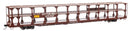 WalthersMainline 910-8223 89' Flatcar w/Tri-Level Open Auto Rack - Ready to Run - Southern Pacific(TM) Rack St. Louis Southwestern(TM) Flatcar