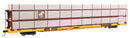 WalthersMainline 910-8309 89' Flatcar w/Tri-Level Shielded Auto Rack - Ready to Run - Conrail