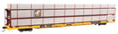 WalthersMainline 910-8310 89' Flatcar w/Tri-Level Shielded Auto Rack - Ready to Run -- Conrail