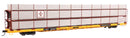WalthersMainline 910-8315 89' Flatcar w/Tri-Level Shielded Auto Rack - Ready to Run - Erie Lackawanna