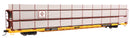 WalthersMainline 910-8316 89' Flatcar w/Tri-Level Shielded Auto Rack - Ready to Run -- Erie Lackawanna