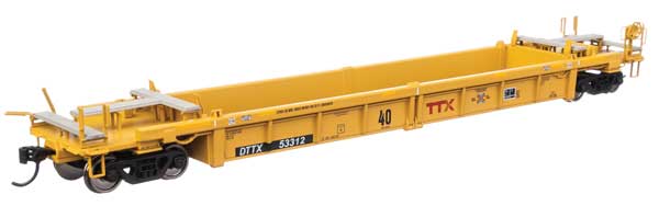 WalthersMainline 910-8434 Thrall Rebuilt 40' Well Car - Ready to Run -- TTX DTTX