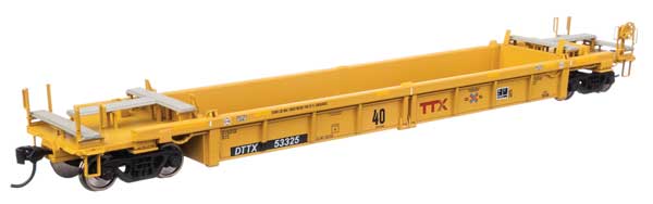 WalthersMainline 910-8435 Thrall Rebuilt 40' Well Car - Ready to Run -- TTX DTTX