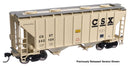 Walthers Mainline HO 910-8505 37' 2980 Cubic-Foot 2-Bay Covered Hopper, CSX