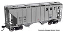 Walthers Mainline HO 910-8513 37' 2980 Cubic-Foot 2-Bay Covered Hopper, GACX