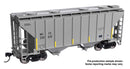 Walthers Mainline HO 910-8516 37' 2980 Cubic-Foot 2-Bay Covered Hopper, MECX