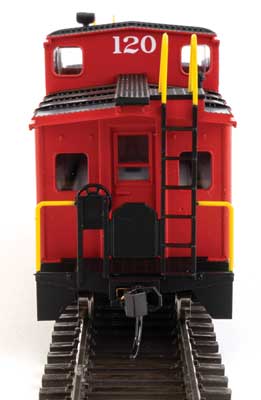 WalthersMainline 910-8765 International Wide-Vision Caboose - Ready to Run -- Detroit & Toledo Shore Line