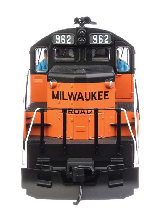 WalthersMainline 910-10440 EMD GP9 Phase II with Chopped Nose - Standard DC -- Milwaukee Road