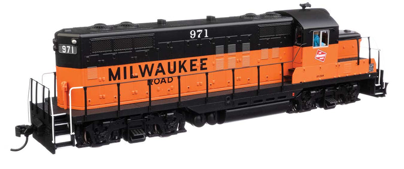 WalthersMainline 910-10441 EMD GP9 Phase II with Chopped Nose - Standard DC -- Milwaukee Road