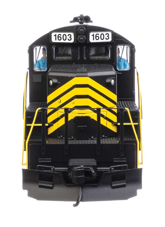 WalthersMainline 910-10443 EMD GP9 Phase II with Chopped Nose - Standard DC -- Leased Unit