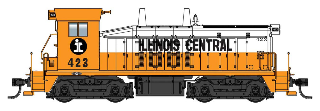 PREORDER Walthers Mainline HO 910-10684 EMD SW7 Phase II, Illinois Cen