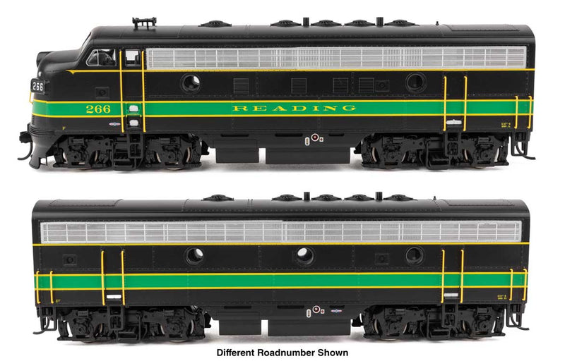 PREORDER WalthersMainline 910-11414 HO EMD F7 A-B Set - Standard DC -- Reading