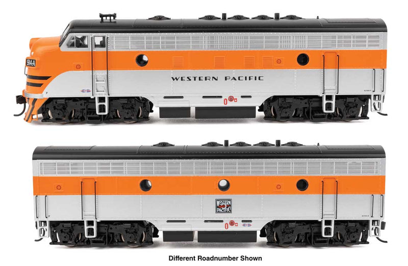 PREORDER WalthersMainline 910-11419 HO EMD F7 A-B Set - Standard DC -- Western Pacific