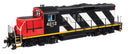 WalthersMainline 910-20432 EMD GP9 Phase II with Chopped Nose - ESU(R) Sound and DCC -- Canadian National