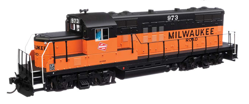 WalthersMainline 910-20440 EMD GP9 Phase II with Chopped Nose - ESU(R) Sound and DCC -- Milwaukee Road