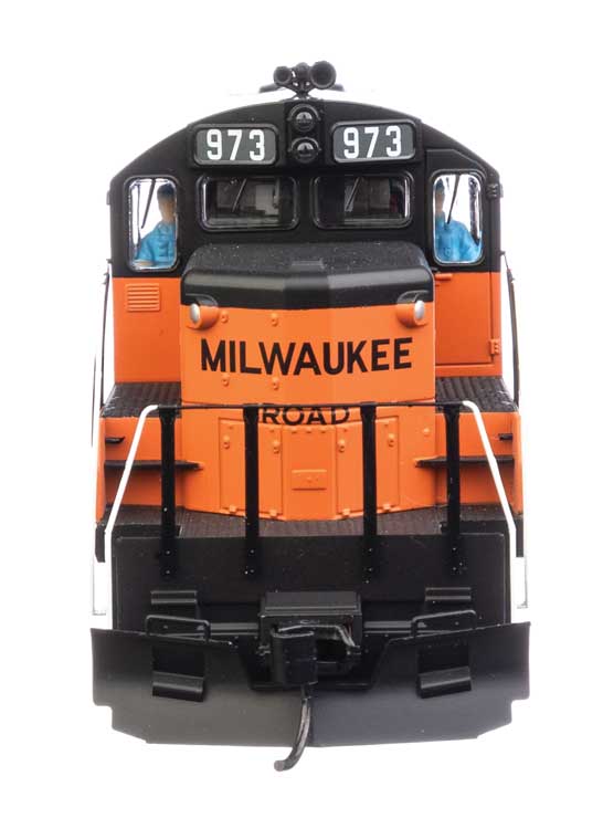 WalthersMainline 910-20440 EMD GP9 Phase II with Chopped Nose - ESU(R) Sound and DCC -- Milwaukee Road