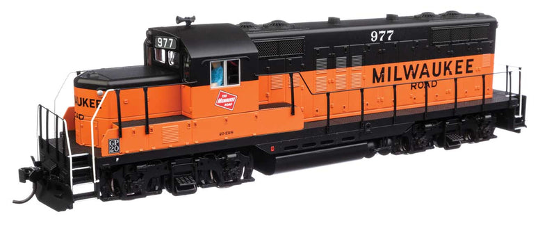 WalthersMainline 910-20441 EMD GP9 Phase II with Chopped Nose - ESU(R) Sound and DCC -- Milwaukee Road