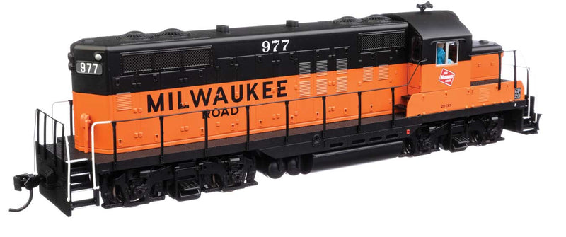 WalthersMainline 910-20441 EMD GP9 Phase II with Chopped Nose - ESU(R) Sound and DCC -- Milwaukee Road