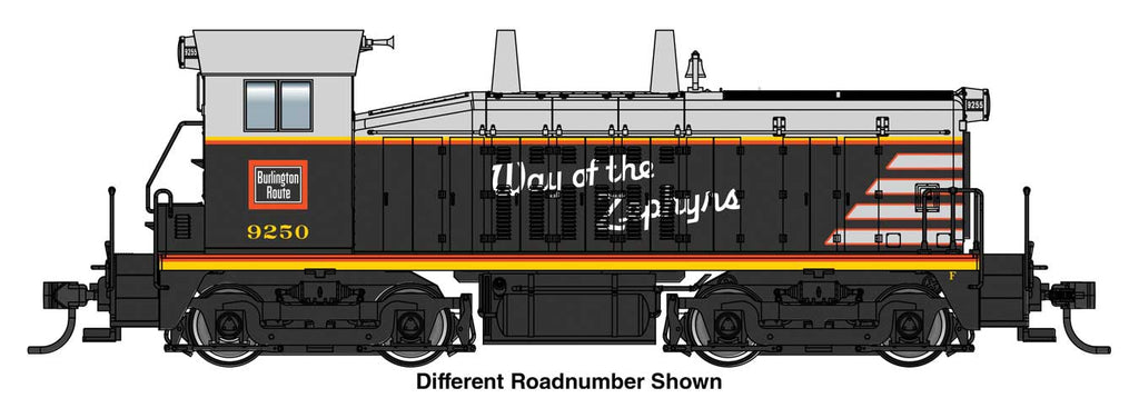 PREORDER Walthers Mainline HO 910-20680 EMD SW7 Phase II, ESU Locomoti