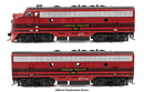 WalthersMainline 910-21407 HO EMD F7 A-B Set - ESU Sound and DCC -- Lehigh Valley