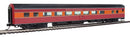 Walthers Mainline HO 910-30015 85' Budd Large-Window Coach, Southern Pacific (Daylight; red, orange, black)