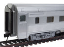 Walthers Mainline HO 910-30100 85' Budd 10-6 Sleeper, Painted, Unlettered (silver)
