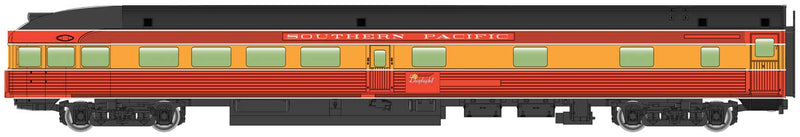 Walthers Mainline 910-30364 85' Budd Observation - Ready To Run -- Southern Pacific(TM) (Daylight), HO