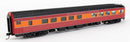 Walthers Mainline HO 910-30364 85' Budd Observation, Ready To Run, Southern Pacific (Daylight, red, orange, black)