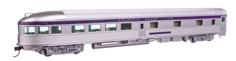 Walthers Mainline HO 910-30372 85' Budd Observation - Ready To Run -- Atlantic Coast Line, HO