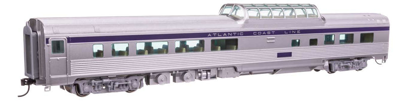 Walthers Mainline HO 910-30416 85' Budd Dome Coach - Ready to Run -- Atlantic Coast Line, HO