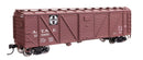 Walthers Mainline HO 910-40351 40' ARA Single Sheathed Boxcar with Dreadnaught Ends, Santa Fe
