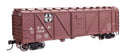 Walthers Mainline HO 910-40352 40' ARA Single Sheathed Boxcar with Dreadnaught Ends, Santa Fe