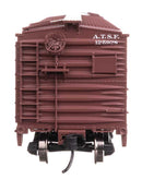Walthers Mainline HO 910-40352 40' ARA Single Sheathed Boxcar with Dreadnaught Ends, Santa Fe