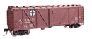 Walthers Mainline HO 910-40353 40' ARA Single Sheathed Boxcar with Dreadnaught Ends, Santa Fe