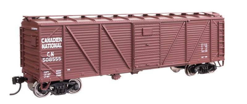 Walthers Mainline HO 910-40357 40' ARA Single Sheathed Boxcar with Dreadnaught Ends, Canadian National