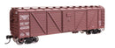 Walthers Mainline HO 910-40361 40' ARA Single Sheathed Boxcar with Dreadnaught Ends, St. Louis-San Francisco