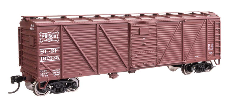 Walthers Mainline HO 910-40361 40' ARA Single Sheathed Boxcar with Dreadnaught Ends, St. Louis-San Francisco