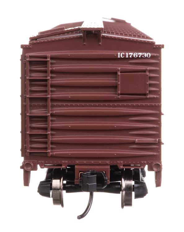 Walthers Mainline HO 910-40363 40' ARA Single Sheathed Boxcar with Dreadnaught Ends, Illinois Central